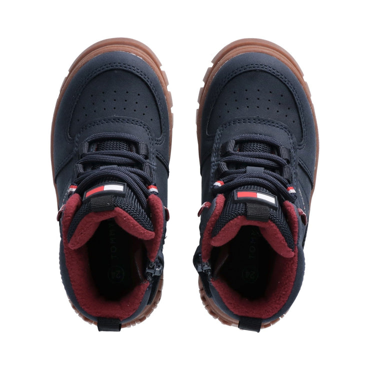 Scarponcini da bambino con suola carrarmato