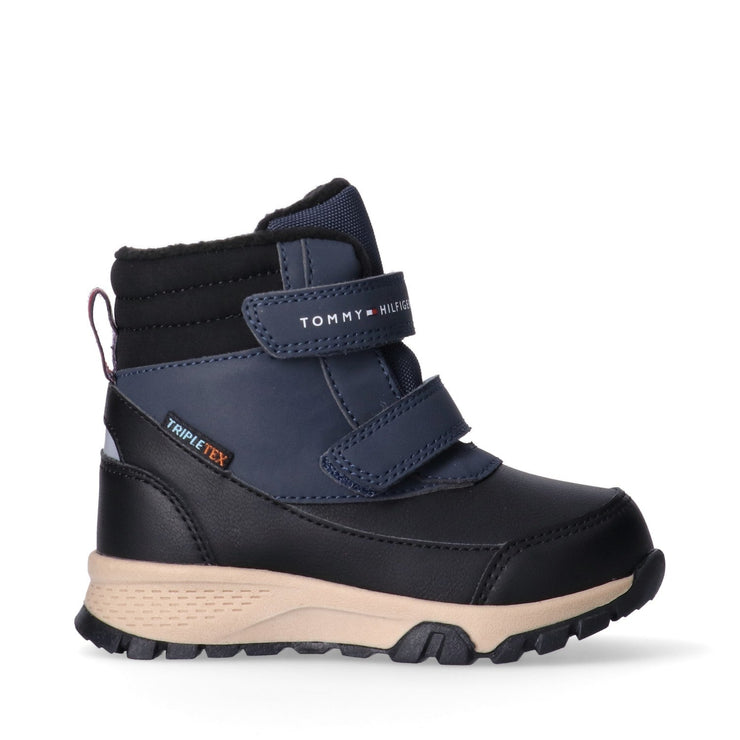 Doposci bambino con doppio velcro e suola antiscivolo