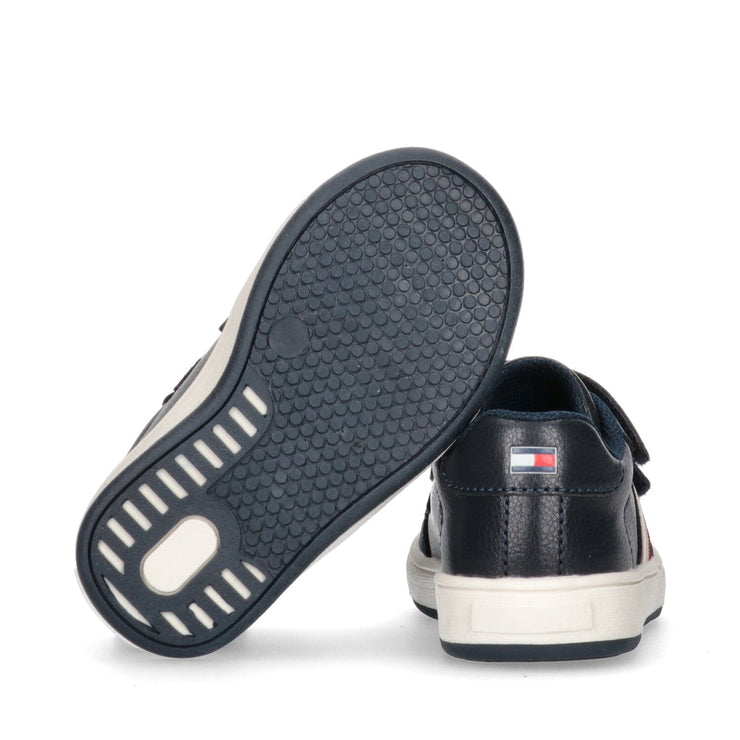 Sneakers da bambino con doppio strappo