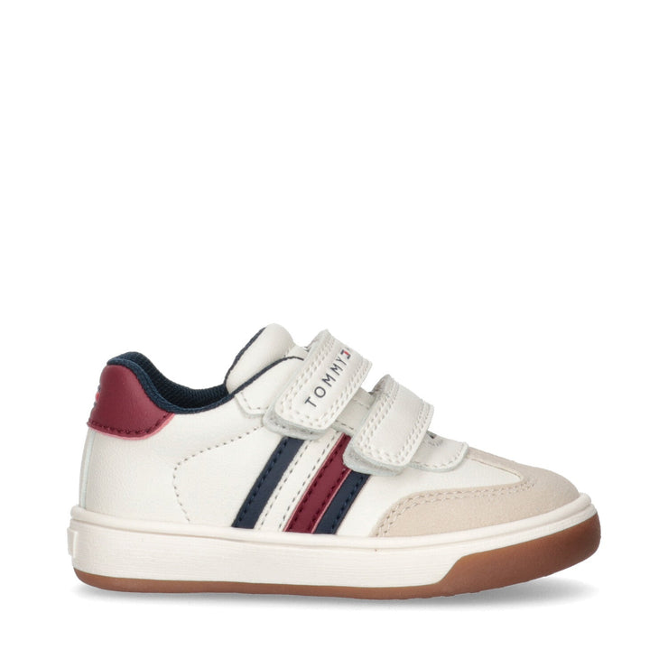 Sneakers da bambino con doppio strappo