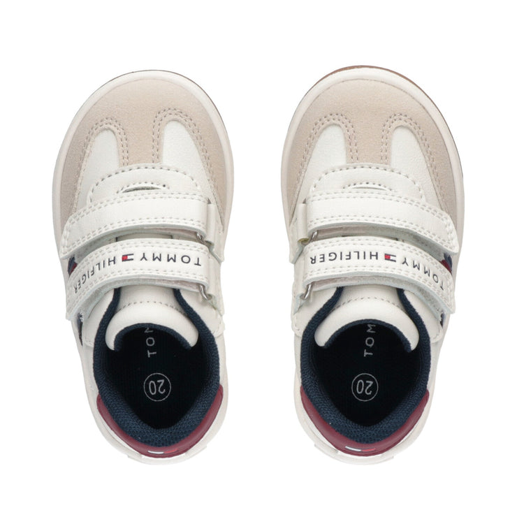 Sneakers da bambino con doppio strappo