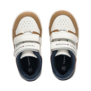 Sneakers da bambino con doppio strappo