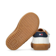 Sneakers stile retrò con doppio velcro