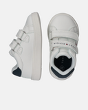 Sneakers bambino con velcro e flag iconica