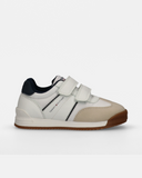 Sneakers da bambino dal gusto retrò con velcro