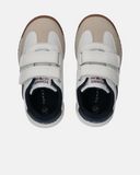 Sneakers da bambino dal gusto retrò con velcro