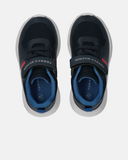 Sneakers running da bambino con velcro