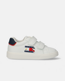 Sneakers bambino con doppio velcro e dettagli Snoopy