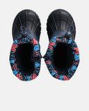 Stivali da neve bambino con stampa logo all-over