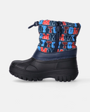 Stivali da neve bambino con stampa logo all-over
