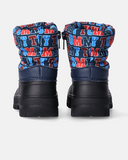 Stivali da neve bambino con stampa logo all-over