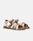 Sandali eleganti ragazza con fibbia e Monogram