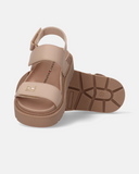 Sandali platform con doppia fascia regolabile