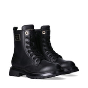 Anfibi da ragazza con dettaglio Monogram dorato - T3A5-34015-1355999-