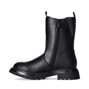 Stivali da ragazza con dettaglio Monogram dorato