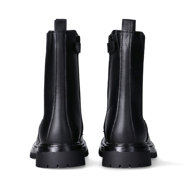 Stivali da ragazza con dettaglio Monogram dorato