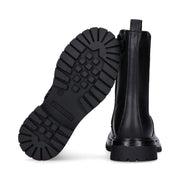 Stivali da ragazza con dettaglio Monogram dorato