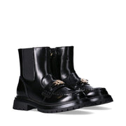 Stivaletti bambina in vernice con catena decorativa - T3A5-34017-1453999-