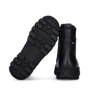 Anfibi da ragazza con suola carrarmato