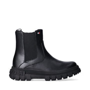 Stivaletti da ragazza con iconica flag e suola carrarmato