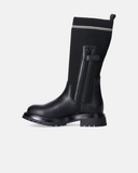 Stivali ragazza con gambale elastico e TH Monogram