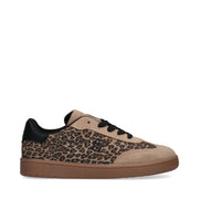 Sneakers da ragazza con inserti animalier