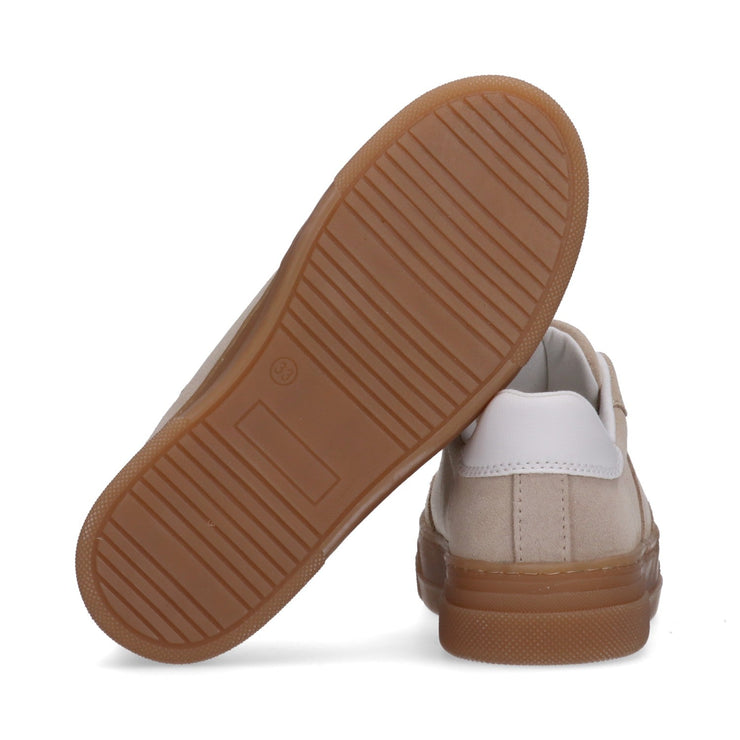 Sneakers da ragazza stile retrò fondo platform