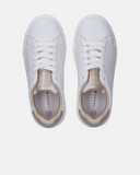 Sneakers ragazza stile sportivo e tonalità neutre