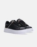 Sneakers fondo platform e passalaccio TH e dettagli a contrasto