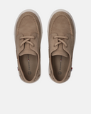 Mocassini in nabuk sintetico con lacci