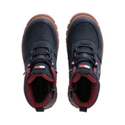 Scarponcini con suola carrarmato e branding