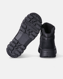 Scarponcini bambino high top con fondo chunky carrarmato