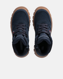 Scarponcini bambino high top con fondo chunky carrarmato