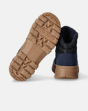 Scarponcini bambino high top con fondo chunky carrarmato
