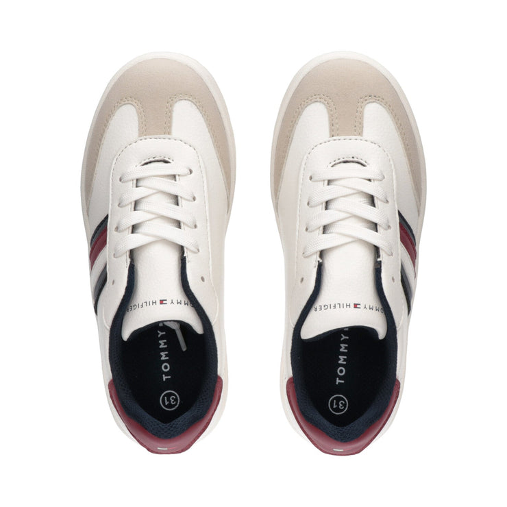 Sneakers low-cut con stripe laterale