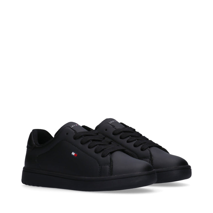 Sneakers stringate con bandierina laterale - T3X9-34073-1355999-