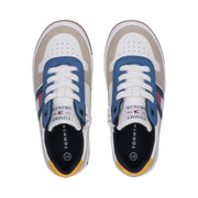 Sneakers color-block stile basket