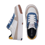 Sneakers color-block stile basket