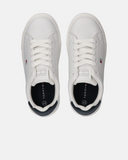 Sneakers basiche con flag iconica