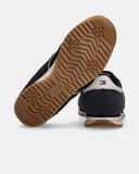 Sneakers stile retrò con inserti a contrasto