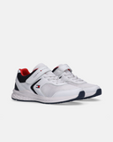 Sneakers running Tommy Hilfiger bianche con velcro, tomaia in mesh traspirante e suola sportiva leggera