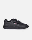 Sneakers da ragazzo doppio velcro e flag iconica