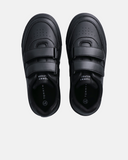 Sneakers da ragazzo doppio velcro e flag iconica