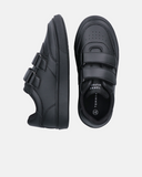 Sneakers da ragazzo doppio velcro e flag iconica