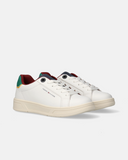 Sneakers stringate con dettagli colorblock e logo laterale