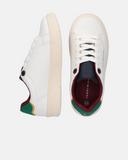Sneakers stringate con dettagli colorblock e logo laterale