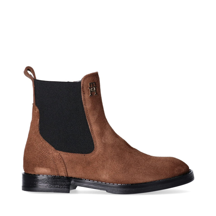 Stivaletti chelsea da ragazza con logo Monogram