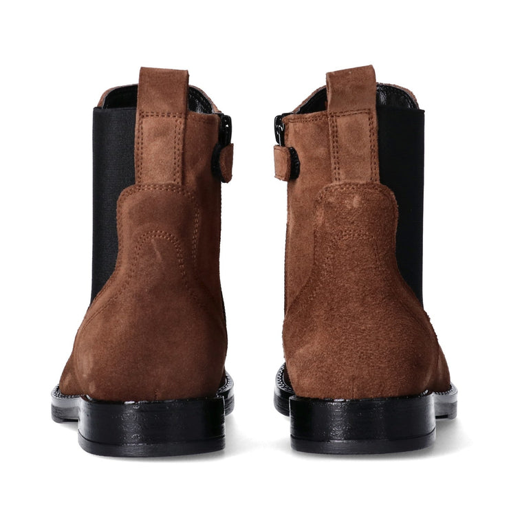 Stivaletti chelsea da ragazza con logo Monogram