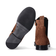 Stivaletti chelsea da ragazza con logo Monogram