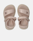 Sandali platform con doppio velcro